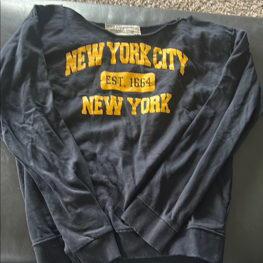 New York City Navy Sweatshirt